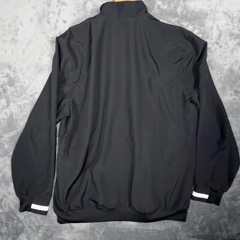 Adidas Mens G Baseball Climalite Full Zip Track‎ Jacket Size L Black - Picture 3 of 7